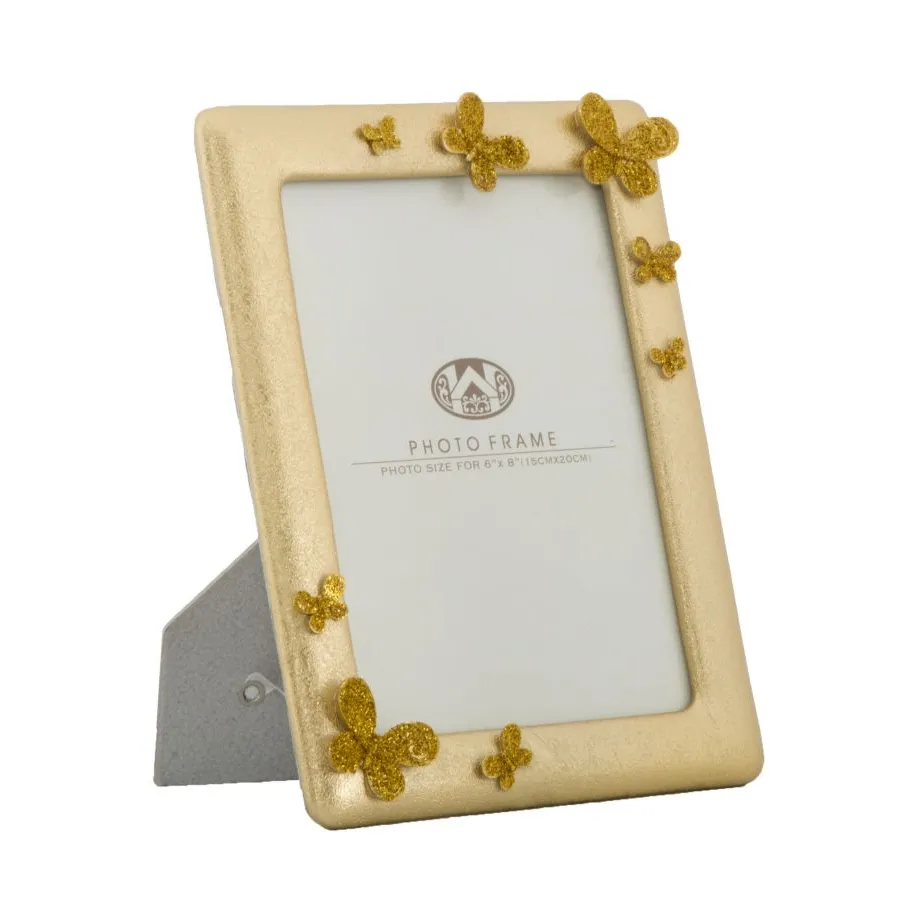 RAMKA GLAM MOTYL 19,5 2,5 24,5 cm (WYMIAR WEWNĘTRZNY 15 20 cm) MIN 2